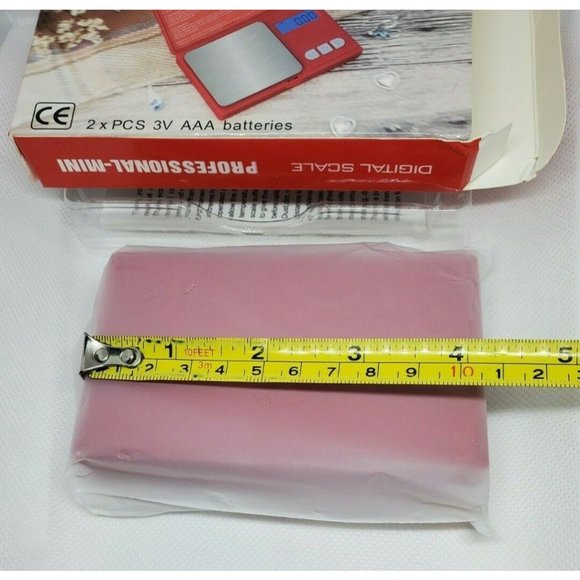 1 CE 2 x PCS 3V AAA Batteries Red Professional Mini Digital Scale 1000gX0.1g - Picture 11 of 12